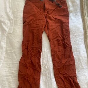 SOLD Rust Orange Cargo Pants
